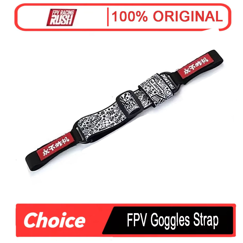 Drone Battery Strap - Cinturino Regolabile per Occhiali FPV Never