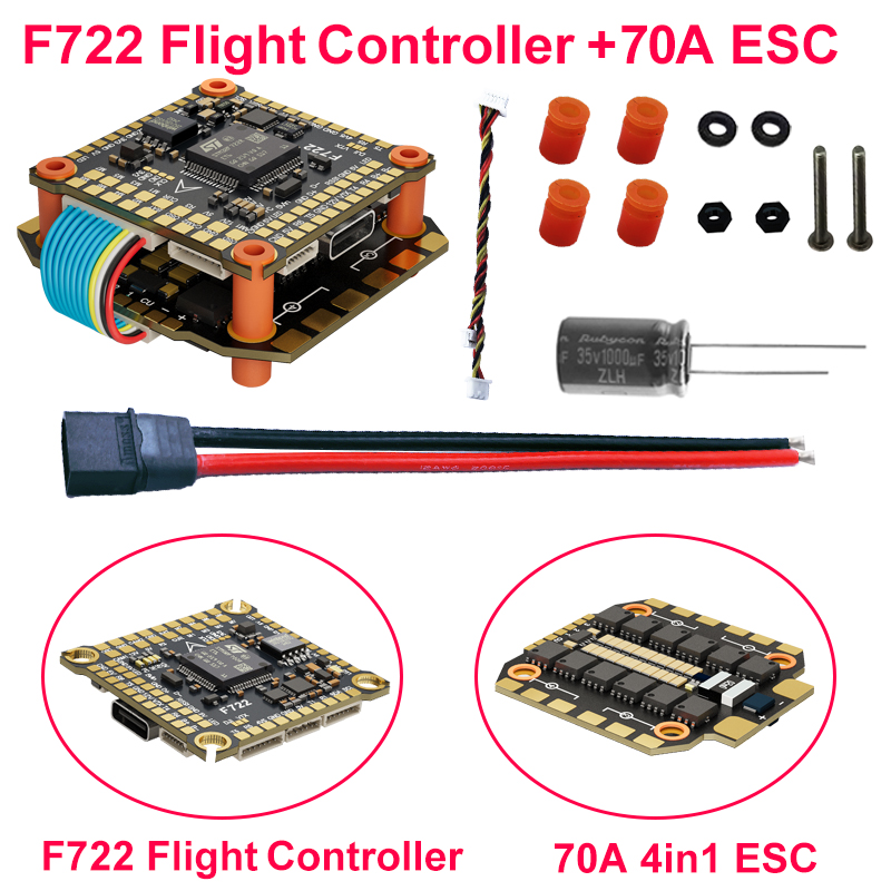 DAKEFPV F722 60A Stack ICM4268 - Drone Power Distribution Board recensione e prezzo