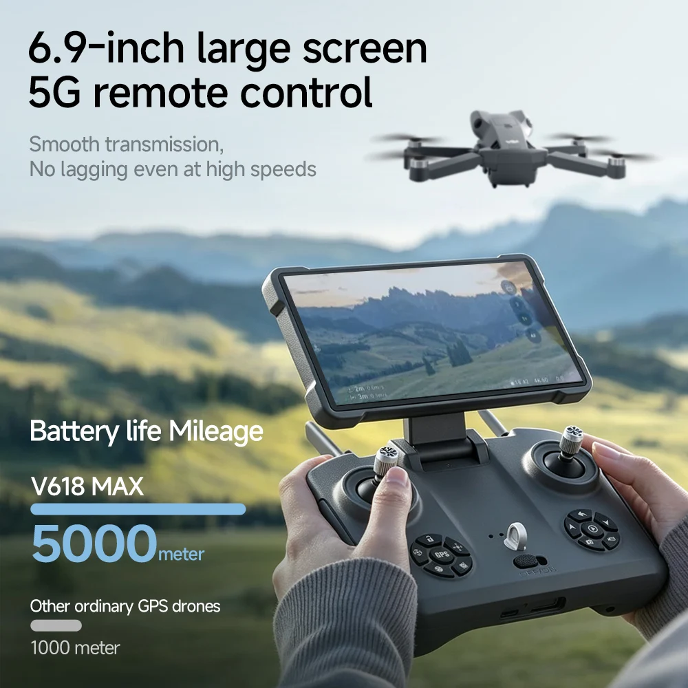 Drone GPS V618 MAX con fotocam - Drone Gps Mount recensione e prezzo